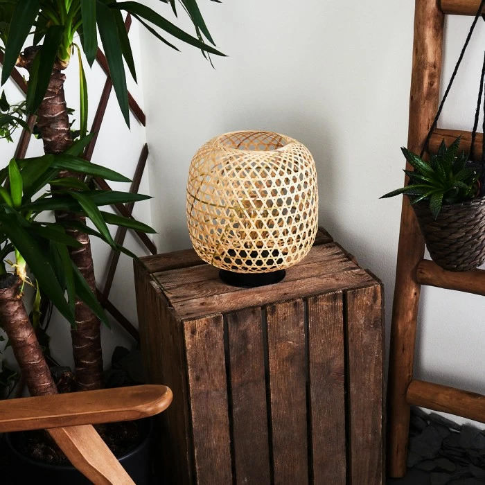 Hofstein Conneaut Solarleuchte LED Schwarz, Holz hell, 1-flammig 13 Hofstein Conneaut Solarleuchte LED Schwarz, Holz hell, 1-flammig – Bild 11