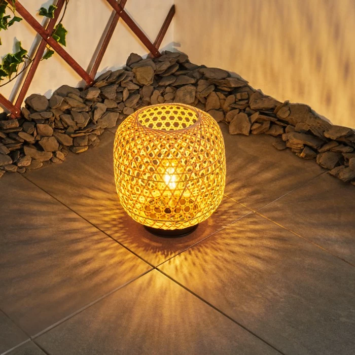 Hofstein Conneaut Solarleuchte LED Schwarz, Holz hell, 1-flammig 12 Hofstein Conneaut Solarleuchte LED Schwarz, Holz hell, 1-flammig – Bild 10