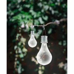 Eglo Leuchten Eglo BULB Solarleuchte LED Silber, 5-flammig