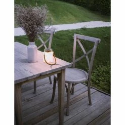 Eglo Leuchten Eglo LATERNE Solarleuchte LED Edelstahl, 1-flammig, Farbwechsler