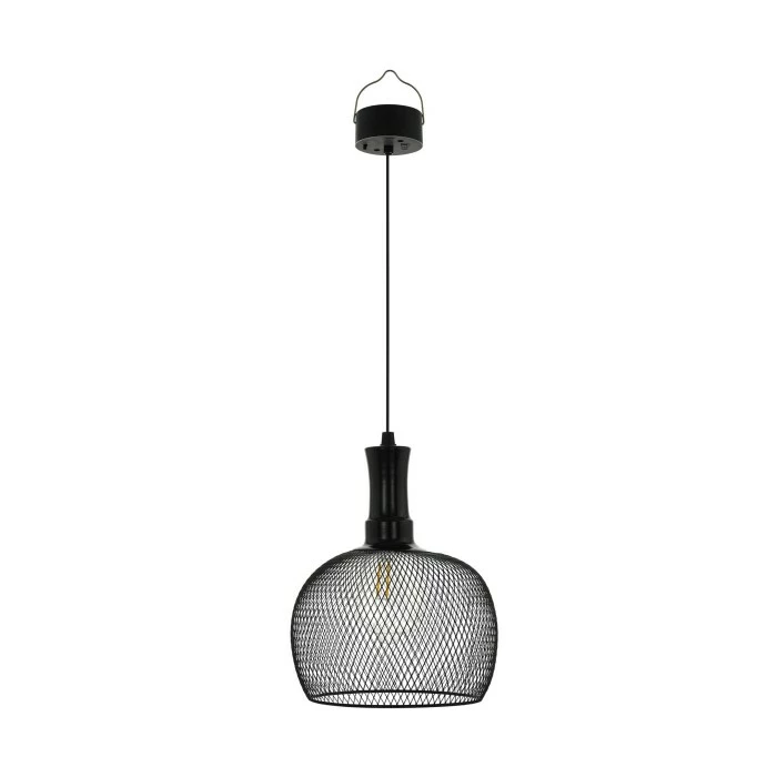 Eglo Leuchten Eglo NET Solar-Wegeleuchte LED Schwarz, 2-flammig 4 Eglo Leuchten Eglo NET Solar-Wegeleuchte LED Schwarz, 2-flammig – Bild 2