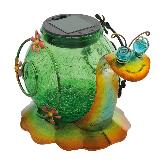 Eglo Leuchten Eglo SCHNECKE Solarleuchte LED Bunt, 20-flammig 3 Eglo Leuchten Eglo SCHNECKE Solarleuchte LED Bunt, 20-flammig