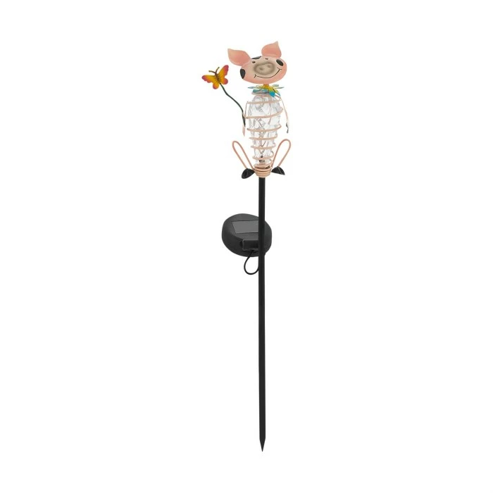 Eglo Leuchten Eglo SCHWEINCHEN Solarleuchte LED Schwarz, 4-flammig 3 Eglo Leuchten Eglo SCHWEINCHEN Solarleuchte LED Schwarz, 4-flammig