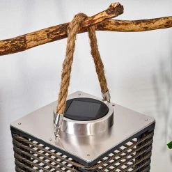 Hofstein Emboque Solarhängeleuchte LED Nickel-Matt, Schwarz, Braun, Naturfarben, 1-flammig 14 Hofstein Emboque Solarhängeleuchte LED Nickel-Matt, Schwarz, Braun, Naturfarben, 1-flammig -Günstiges Solarleuchten Geschäft emboque solarhaengeleuchte h3584415 2