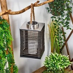 Hofstein Emboque Solarhängeleuchte LED Nickel-Matt, Schwarz, Braun, Naturfarben, 1-flammig 16 Hofstein Emboque Solarhängeleuchte LED Nickel-Matt, Schwarz, Braun, Naturfarben, 1-flammig -Günstiges Solarleuchten Geschäft emboque solarhaengeleuchte h3584415 4