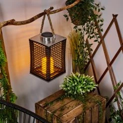 Hofstein Emboque Solarhängeleuchte LED Nickel-Matt, Schwarz, Braun, Naturfarben, 1-flammig 18 Hofstein Emboque Solarhängeleuchte LED Nickel-Matt, Schwarz, Braun, Naturfarben, 1-flammig -Günstiges Solarleuchten Geschäft emboque solarhaengeleuchte h3584415 6