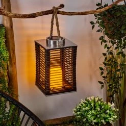 Hofstein Emboque Solarhängeleuchte LED Nickel-Matt, Schwarz, Braun, Naturfarben, 1-flammig 20 Hofstein Emboque Solarhängeleuchte LED Nickel-Matt, Schwarz, Braun, Naturfarben, 1-flammig -Günstiges Solarleuchten Geschäft emboque solarhaengeleuchte h3584415 8