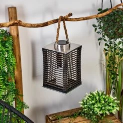 Hofstein Emboque Solarhängeleuchte LED Nickel-Matt, Schwarz, Braun, Naturfarben, 1-flammig 21 Hofstein Emboque Solarhängeleuchte LED Nickel-Matt, Schwarz, Braun, Naturfarben, 1-flammig -Günstiges Solarleuchten Geschäft emboque solarhaengeleuchte h3584415 9