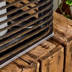 Hofstein Emboque Solartischleuchte LED Nickel-Matt, Schwarz, Braun, Naturfarben, 1-flammig 17 Hofstein Emboque Solartischleuchte LED Nickel-Matt, Schwarz, Braun, Naturfarben, 1-flammig -Günstiges Solarleuchten Geschäft emboque solartischleuchte h3584392 5