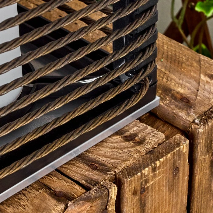 Hofstein Emboque Solartischleuchte LED Nickel-Matt, Schwarz, Braun, Naturfarben, 1-flammig 8 Hofstein Emboque Solartischleuchte LED Nickel-Matt, Schwarz, Braun, Naturfarben, 1-flammig – Bild 6