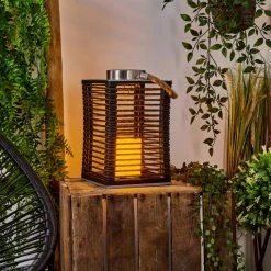 Hofstein Emboque Solartischleuchte LED Nickel-Matt, Schwarz, Braun, Naturfarben, 1-flammig 20 Hofstein Emboque Solartischleuchte LED Nickel-Matt, Schwarz, Braun, Naturfarben, 1-flammig -Günstiges Solarleuchten Geschäft emboque solartischleuchte h3584392 8