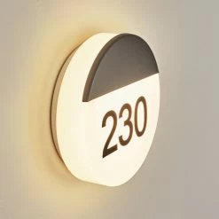 Hofstein Eppeland Hausnummernleuchte LED Anthrazit, 1-flammig 18 Hofstein Eppeland Hausnummernleuchte LED Anthrazit, 1-flammig -Günstiges Solarleuchten Geschäft eppeland hausnummernleuchte h3429259 6