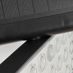 Hofstein Estampes Solarwandleuchte LED Anthrazit, 1-flammig, Bewegungsmelder -Günstiges Solarleuchten Geschäft estampes solarwandleuchte h3651384 9