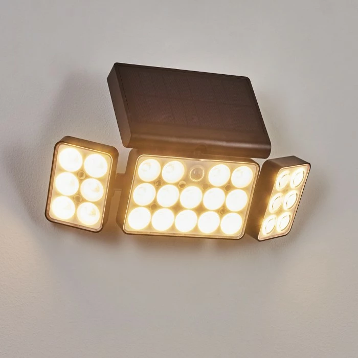 Hofstein Estampes Solarwandleuchte LED Anthrazit, 1-flammig, Bewegungsmelder 14 Hofstein Estampes Solarwandleuchte LED Anthrazit, 1-flammig, Bewegungsmelder – Bild 12