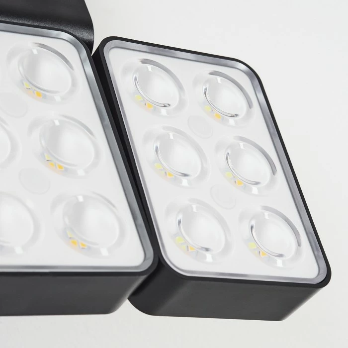 Hofstein Estampes Solarwandleuchte LED Anthrazit, 1-flammig, Bewegungsmelder 5 Hofstein Estampes Solarwandleuchte LED Anthrazit, 1-flammig, Bewegungsmelder – Bild 3