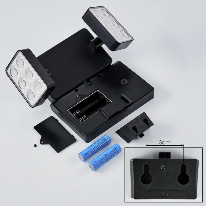 Hofstein Estampes Solarwandleuchte LED Anthrazit, 1-flammig, Bewegungsmelder 7 Hofstein Estampes Solarwandleuchte LED Anthrazit, 1-flammig, Bewegungsmelder – Bild 5