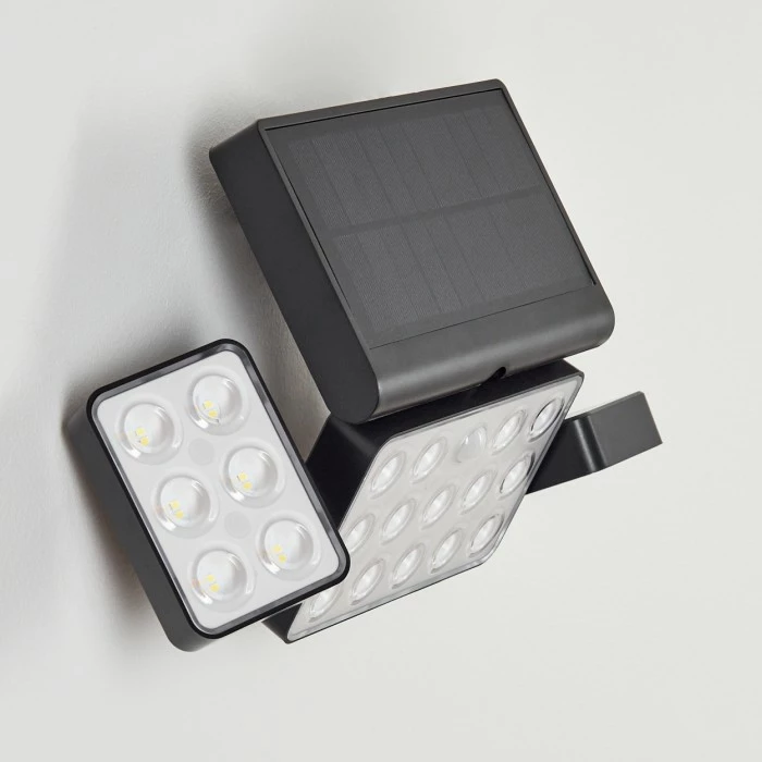 Hofstein Estampes Solarwandleuchte LED Anthrazit, 1-flammig, Bewegungsmelder 8 Hofstein Estampes Solarwandleuchte LED Anthrazit, 1-flammig, Bewegungsmelder – Bild 6