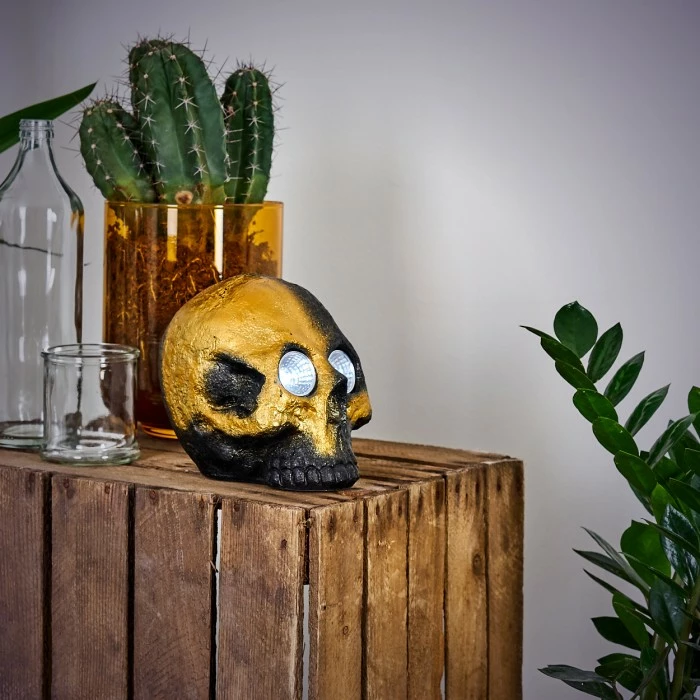 Hofstein Fermo Solarleuchte LED Schwarz, Gold, 2-flammig 13 Hofstein Fermo Solarleuchte LED Schwarz, Gold, 2-flammig – Bild 11