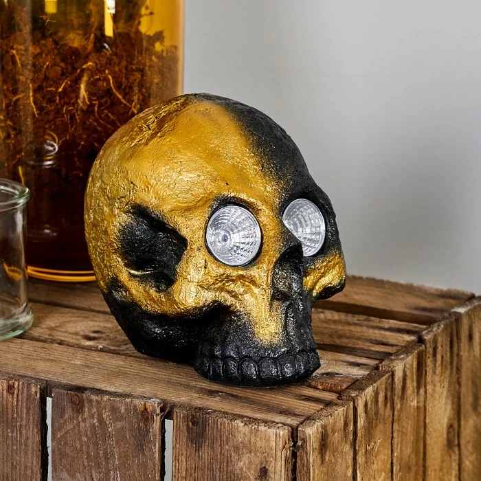 Hofstein Fermo Solarleuchte LED Schwarz, Gold, 2-flammig 10 Hofstein Fermo Solarleuchte LED Schwarz, Gold, 2-flammig – Bild 8