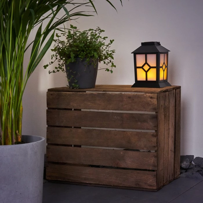 Hofstein Folgarida Solarleuchte LED Schwarz, 64-flammig 7 Hofstein Folgarida Solarleuchte LED Schwarz, 64-flammig – Bild 5