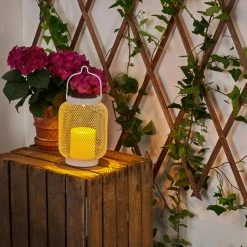 Hofstein Frosinone Solarleuchte LED Wei&szlig;, 1-flammig -Günstiges Solarleuchten Geschäft frosinone solarleuchte h3371428 10