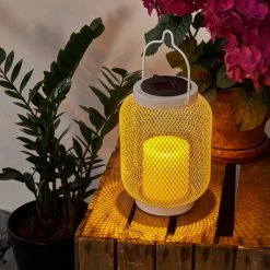 Hofstein Frosinone Solarleuchte LED Wei&szlig;, 1-flammig -Günstiges Solarleuchten Geschäft frosinone solarleuchte h3371428 9