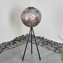 Hofstein Gilbert Solarleuchte LED Schwarz, 1-flammig -Günstiges Solarleuchten Geschäft gilbert solarleuchte h3326466 11