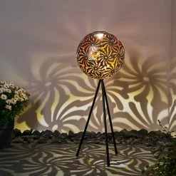 Hofstein Gilbert Solarleuchte LED Schwarz, 1-flammig -Günstiges Solarleuchten Geschäft gilbert solarleuchte h3326466 3