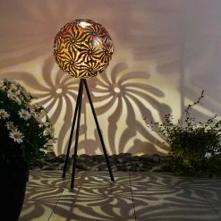 Hofstein Gilbert Solarleuchte LED Schwarz, 1-flammig -Günstiges Solarleuchten Geschäft gilbert solarleuchte h3326466 6