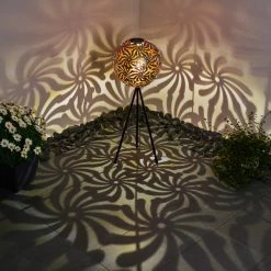 Hofstein Gilbert Solarleuchte LED Schwarz, 1-flammig -Günstiges Solarleuchten Geschäft gilbert solarleuchte h3326466 9