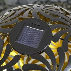 Hofstein Gilbert Solarleuchte LED Schwarz, 1-flammig -Günstiges Solarleuchten Geschäft gilbert solarleuchte h3326480 14