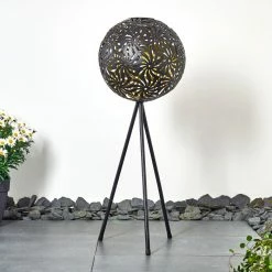 Hofstein Gilbert Solarleuchte LED Schwarz, 1-flammig -Günstiges Solarleuchten Geschäft gilbert solarleuchte h3326480 15