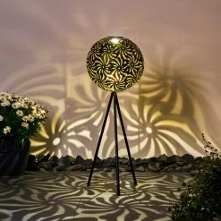 Hofstein Gilbert Solarleuchte LED Schwarz, 1-flammig -Günstiges Solarleuchten Geschäft gilbert solarleuchte h3326480 3