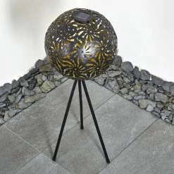 Hofstein Gilbert Solarleuchte LED Schwarz, 1-flammig -Günstiges Solarleuchten Geschäft gilbert solarleuchte h3326480 4