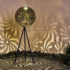 Hofstein Gilbert Solarleuchte LED Schwarz, 1-flammig -Günstiges Solarleuchten Geschäft gilbert solarleuchte h3326480 6