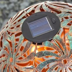 Hofstein Gilbert Solarleuchte LED Gr&uuml;n Antik, 1-flammig -Günstiges Solarleuchten Geschäft gilbert solarleuchte h3326503 15