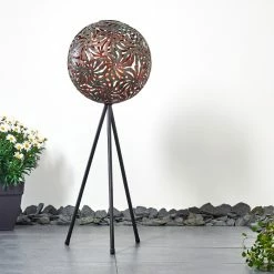 Hofstein Gilbert Solarleuchte LED Gr&uuml;n Antik, 1-flammig -Günstiges Solarleuchten Geschäft gilbert solarleuchte h3326503 8