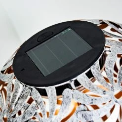 Hofstein Gilbert Solarleuchte LED Silber, 1-flammig -Günstiges Solarleuchten Geschäft gilbert solarleuchte h3331385 13