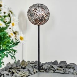 Hofstein Gilbert Solarleuchte LED Silber, 1-flammig -Günstiges Solarleuchten Geschäft gilbert solarleuchte h3331385 6