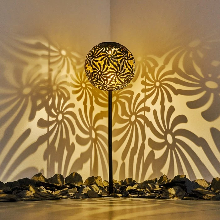 Hofstein Gilbert Solarleuchte LED Schwarz, 1-flammig 14 Hofstein Gilbert Solarleuchte LED Schwarz, 1-flammig – Bild 12