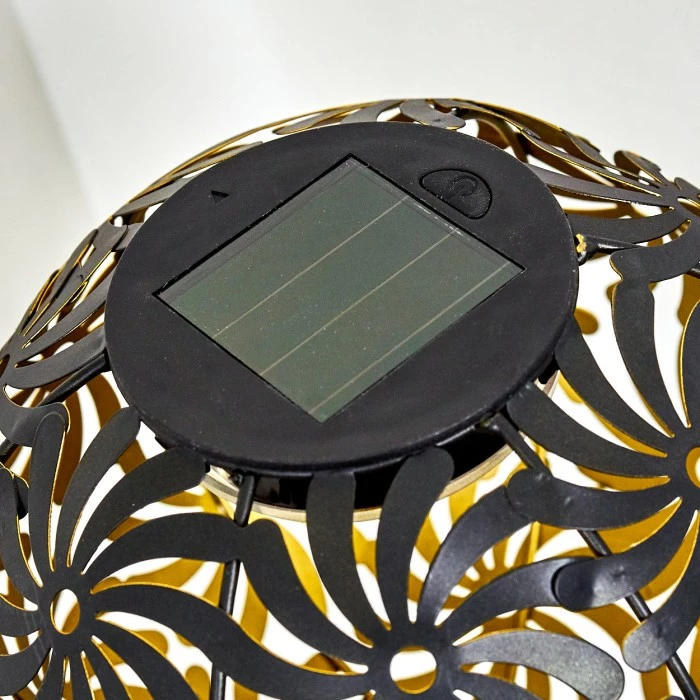 Hofstein Gilbert Solarleuchte LED Schwarz, 1-flammig 16 Hofstein Gilbert Solarleuchte LED Schwarz, 1-flammig – Bild 14