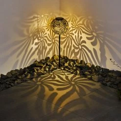 Hofstein Gilbert Solarleuchte LED Schwarz, 1-flammig 21 Hofstein Gilbert Solarleuchte LED Schwarz, 1-flammig -Günstiges Solarleuchten Geschäft gilbert solarleuchte h3331408 2