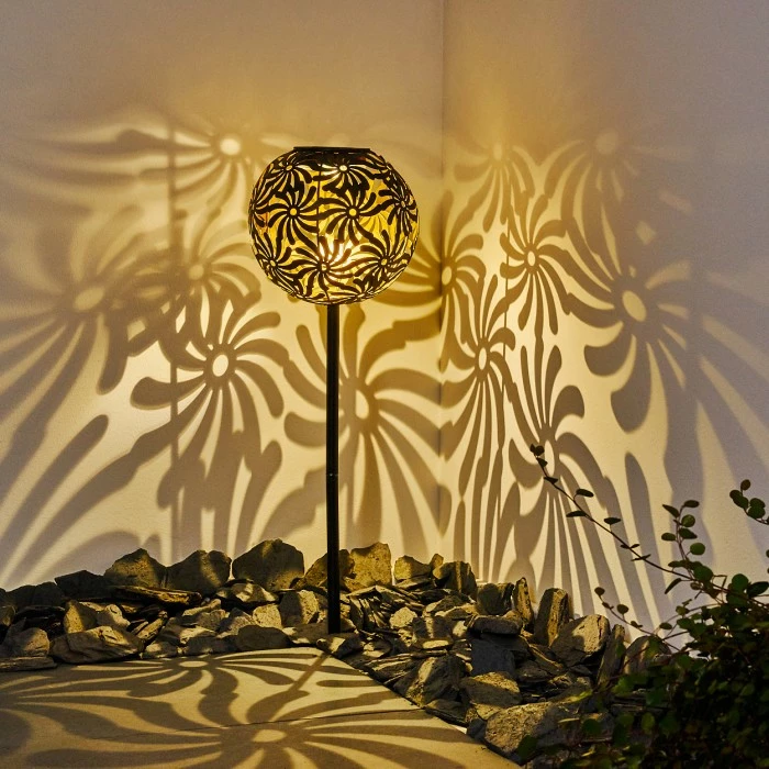 Hofstein Gilbert Solarleuchte LED Schwarz, 1-flammig 11 Hofstein Gilbert Solarleuchte LED Schwarz, 1-flammig – Bild 9