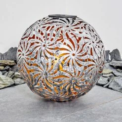 Hofstein Gilbert Solarleuchte LED Gold, Altsilber, 1-flammig -Günstiges Solarleuchten Geschäft gilbert solarleuchte h3331446 4