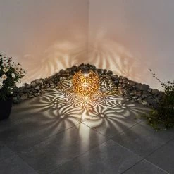 Hofstein Gilbert Solarleuchte LED Schwarz, 1-flammig -Günstiges Solarleuchten Geschäft gilbert solarleuchte h3331484 12