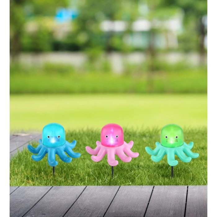 Globo 12er Set Solarleuchte LED Grün, 1-flammig 3 Globo 12er Set Solarleuchte LED Grün, 1-flammig