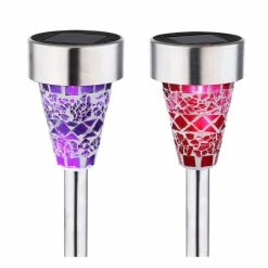 Globo 12er Set Solarleuchte LED Nickel-Matt, 1-flammig 10 Globo 12er Set Solarleuchte LED Nickel-Matt, 1-flammig -Günstiges Solarleuchten Geschäft globo 12er set solarleuchte 36351 12 3