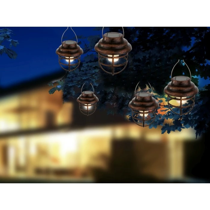 Globo 16er Set Solarleuchte LED Klar, 1-flammig 4 Globo 16er Set Solarleuchte LED Klar, 1-flammig – Bild 2