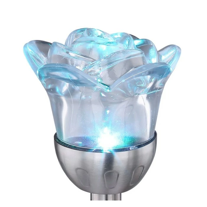 Globo 2er Set MIYUGO Solarleuchte LED Edelstahl, 1-flammig, Farbwechsler 6 Globo 2er Set MIYUGO Solarleuchte LED Edelstahl, 1-flammig, Farbwechsler – Bild 4