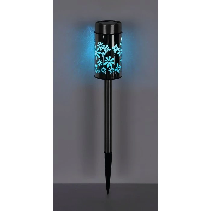 Globo 2er Set Solarleuchte LED Edelstahl, 2-flammig, Farbwechsler 9 Globo 2er Set Solarleuchte LED Edelstahl, 2-flammig, Farbwechsler – Bild 7